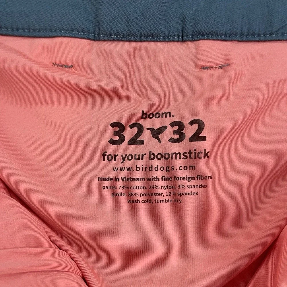 Bird Dogs Boom For Your Boomstick Pants Mens 32x32 Golf Performance (Fit 31x31)